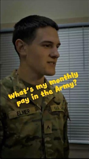 Monthly Army pay? Find out here!