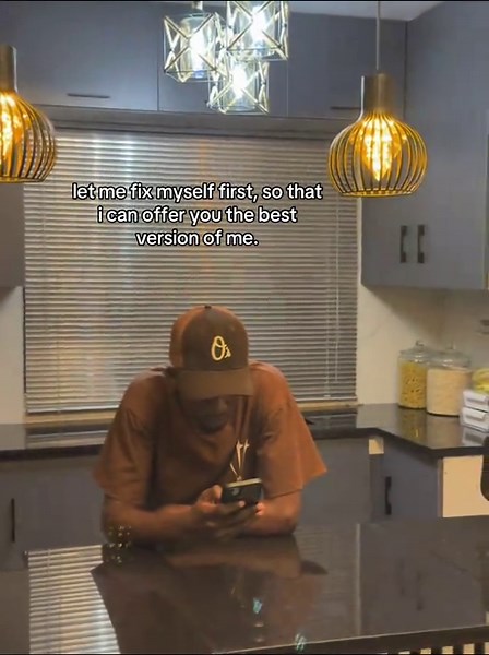 let me fix myself first, so that i can offer you the best version of me.