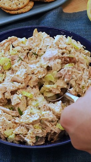 14K views · 82 reactions | This 3-Ingredient Creamy Rotisserie Chicken Salad is the only chicken salad recipe you’ll ever need: https://bit.ly/3rcbsin | EatingWell | Facebook
