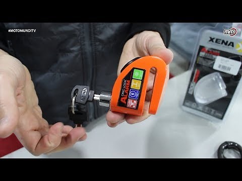 Review Candado con Alarma Xena XZZ6 en Motomundi.cl