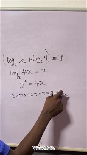 Mastering logarithms step by step  Let’s make logs easy to understand ✔️ #math #maths #mathematics #logarithm #log | VicxMaths | Facebook