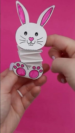Hopping bunny craft 🐰