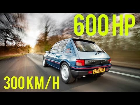 Peugeot 205 GTI 2 0 T16 Turbo 600HP