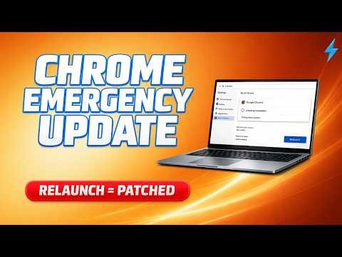 Chrome Emergency Security Update (2026): Make Sure It’s Actually Installed (Relaunch Fix)