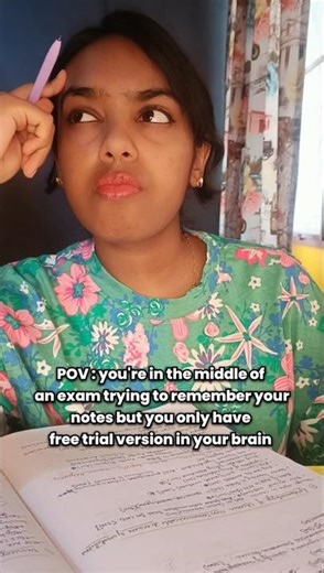 POV: Brain On Free Trial During Exam 😭🧠 #exam #studentlife #relatable #medschoolstruggles