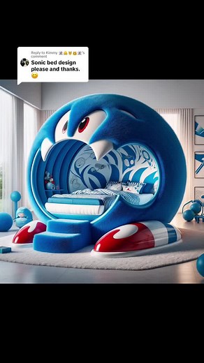 Sonic Children's Bed Ideas and Decor: Cute Furniture for Kids