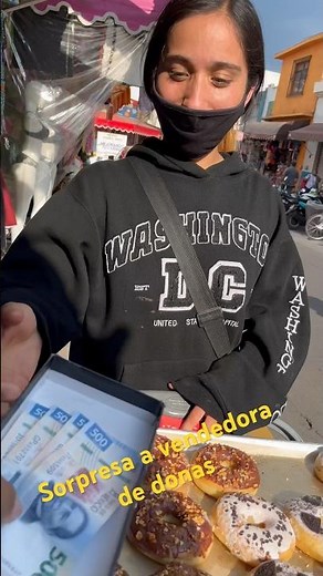 Sorpresa a vendedora de donas #humor #trevorius