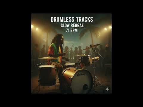 Drumless Track – 1980s Jamaican Roots Reggae | 71 BPM No Click | Instrumental play along drums