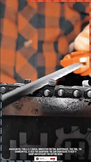 Chainsaw File Tools: Sharpening Chain Saw Blade Precision Innovation #tool #tools #innovation