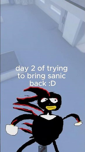 day 2 of trying to bring sanic back #sonic #robloxmemes #sonicthehedgehog #loud