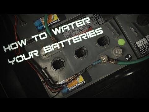 Adding Water To Your Golf Cart Batteries - DIY Golf Cart FAQ