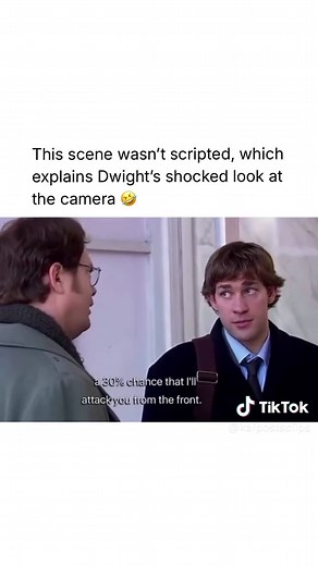 Hilarious Improvised Scene from The Office