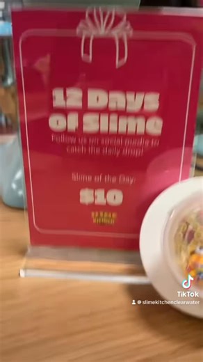 The Slime Kitchen Clearwater on Instagram: "Our $10, 12 days of slime continues!"