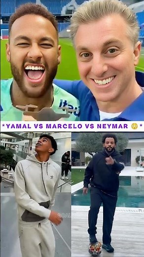 🔥Yamal vs Marcelo vs Neymar — Who Has the Best Ball Control? ⚽🤯 #shorts #lamineyamal #neymar