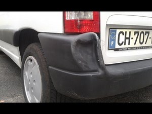 BERLINGO redresser un parechoc arrière