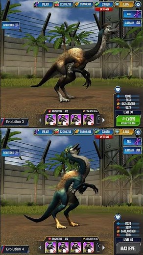 NEW RINCHICYON ALL EVOLUTION | Jurassic World The Game