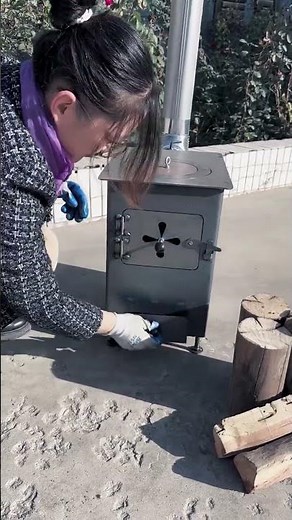 Powerful Industrial Furnace Demo — Factory Workshop Heating in Action