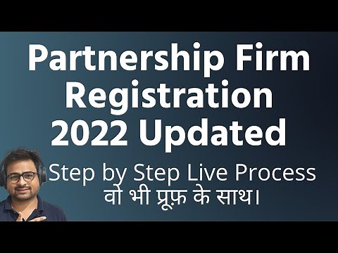 Partnership Firm Registration Online in 2022 : Live | Fees | Process | Documents | Status