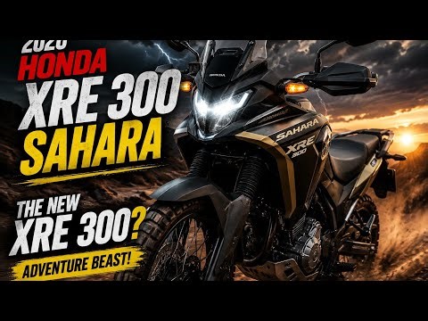 2026 Honda XRE 300 Sahara – The Ultimate Adventure Beast! 🔥