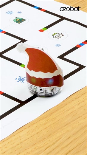 Ozobot on Instagram: "Keep the holiday STEM fun going with Evo! Our festive lessons let students code through winter adventures, tackle New Year’s challenges, and bring STEAM to life in the classroom! ❄️☃️🎄 Available exclusively on Ozobot Classroom. #Ozobot #Evo #HolidaySTEM #CodingFun #STEMEducation #OzobotClassroom #WinterLearning #HandsOnSTEM"