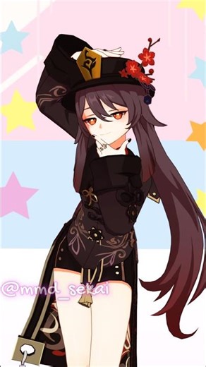 [MMD 原神] Genshin Impact-Reze Dance IRIS OUT-Hu Tao #hutao #hutaogenshin #胡桃 #hutaogenshinimpact