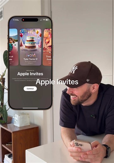 I’m the one in the friend group that loves to make invites so I just know I’m going to use this all the time 🤩🤳🏼 Make sure you’ve updated to iOS 18 to create invites and have an iCloud subscription. You can also create invites at icloud.com/invites by logging into your account. Anyone can also RSVP on icloud.com/invites by logging into your iCloud account or verify your email with a code if you don’t have one. #apple #appleinvites #app #iphonetricks #iphonetips #iphone16promax #tech #howto #t