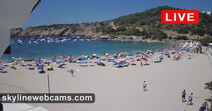 Web Kamera uživo Cala Vadella - Ibiza | SkylineWebcams