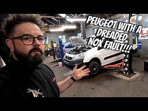 2016 Peugeot partner P2200 Nox sensor diag and replacement