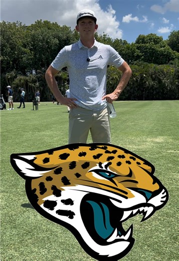 2026 Genesis Invitational Champion Jacob Bridgeman shares why he likes the Jacksonville Jaguars #nfl #nflfootball #nfldraft #duuuval #pgatour