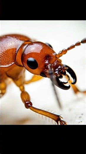 which insect bite almost everything. termite. Tiny Insect With Jaw Power Stronger Than Steel
