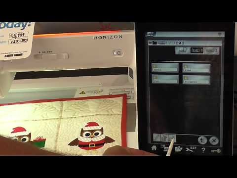 Create Folders on your Embroidery USB using the Janome Memory Craft 15000