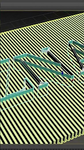 interior design Parametric wall art for office in 3ds max 2024 | Parametric modeling | ZNA_Studio