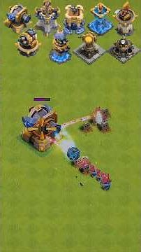 100+ Max Level Archer VS All New Defenses! Clash of Clans #clashofclans #gaming #shorts #coc