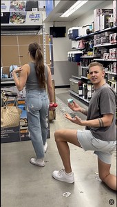 125K views · 302 reactions | Boyfriend no longer has a girlfriend after switching his hand with a fake hand  He swapped his hand for a fake hand and proposed. #proposal #parenting #baby #couplegoals #prank | Jamie and Blake | Facebook