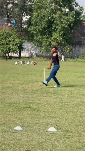 ACCURACY HAI ?? 🎯 . . . #cricket