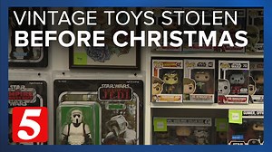 Sledgehammer smash-and-grab targets irreplaceable items