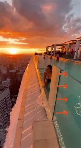 Schlecht gebautes Schwimmbad! #interessant #lustig #kurios #lustigeVideos #niedlich #schwimmbad