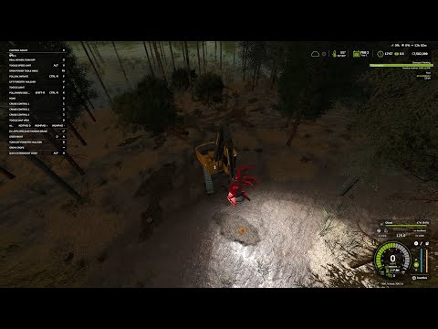 FS25 Logging in the swamp with the new FDR Mods