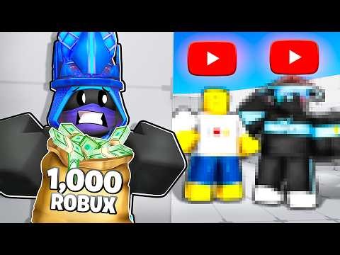 I 1v1ed Rivals Streamers for 1,000 ROBUX..