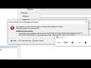 Como encriptar backups en SQL Server