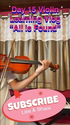 Day 15 Violin Vlog: Tuning into the All is found #ViolinLearning #Day15 #Frozen2