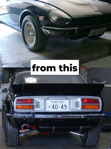 Datsun 260Z is finally ready! It only took 10 years. Full video, out now on YouTube #carsaddiction #fairladyz