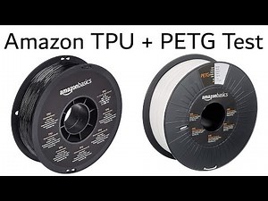 Amazon Basics TPU und PETG getestet!
