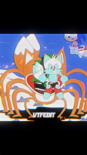 OMGG TAILS FIRE POWER! 💥☠️ #aura #viral #sonic #edit #nobatidao