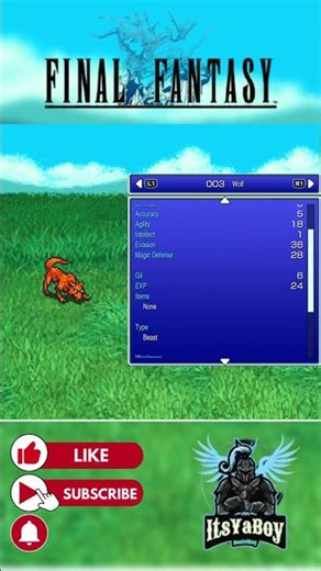Wolf - Final Fantasy Bestiary. #finalfantasy #finalfantasypixelremaster