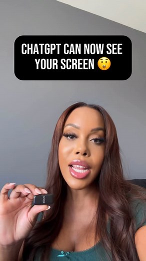 Edwina | The Voice Of AI on Instagram: "ChatGPT can now watch exactly what you’re doing in real time @chatgpt #chatgpt #chatgptsceeenshare #ai #chatgpttips #aitips #gpt5"