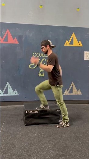 Explosive step up #lowerbodyworkout #athleticperformance