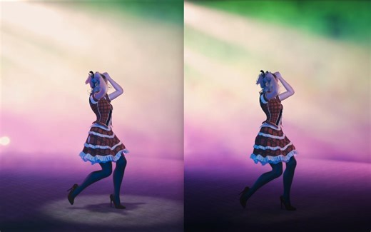 vam减少服装与人物穿模教程