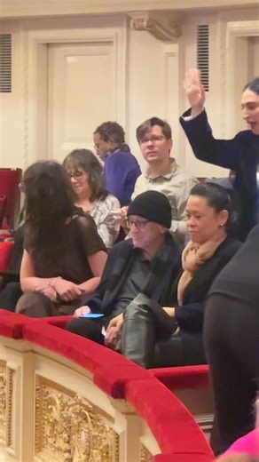 Robert De Niro and his wife attending #sukhishvili performace at @carnegiehall 💫 | Khatia Ekizashvili