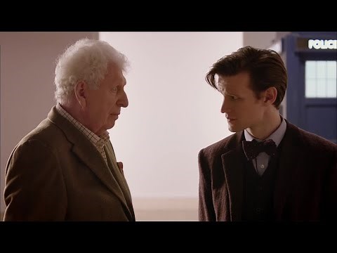 The Eleventh Doctor Meets The Curator (Tom Baker) | The Day of the Doctor | Doctor Who